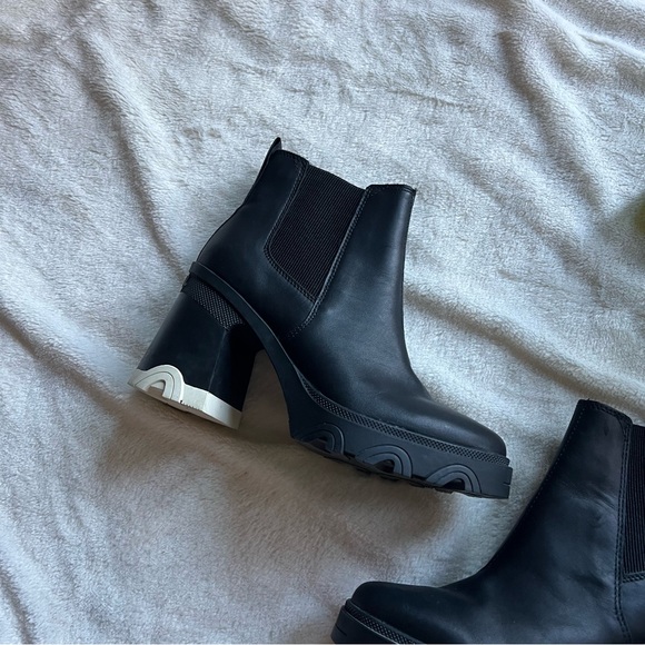 Sorel Brex Waterproof Block-Heel Chelsea Boots - Picture 3 of 8